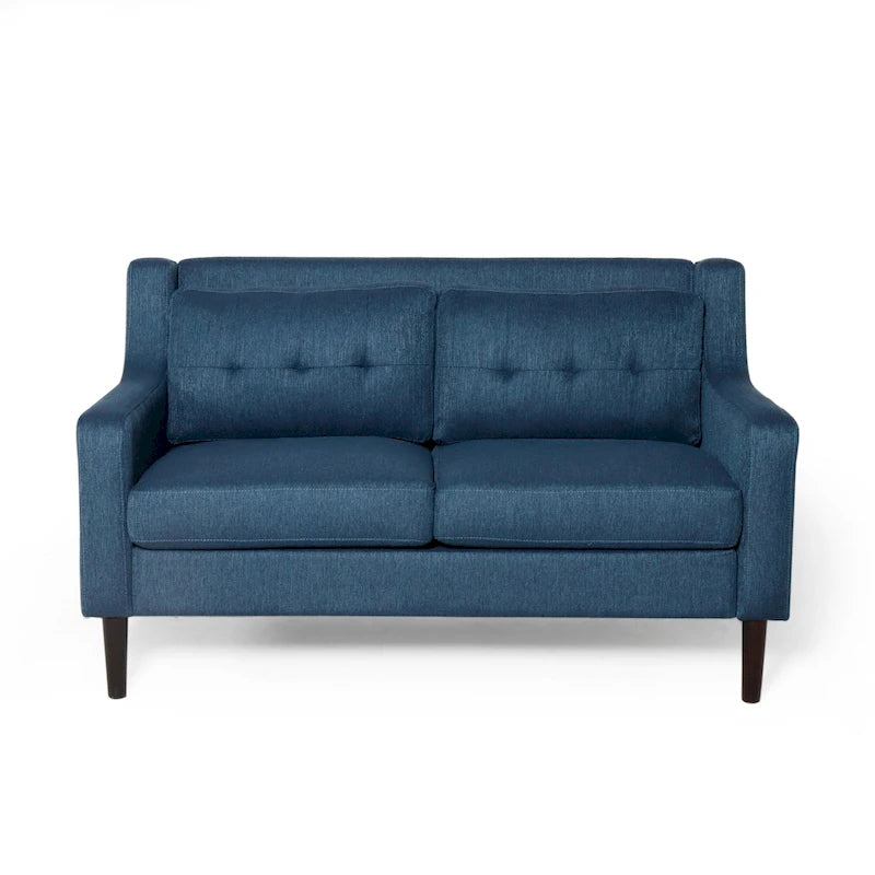 Contemporary Fabric Loveseat - 58.00 W x 33.50 L x 34.50 H
